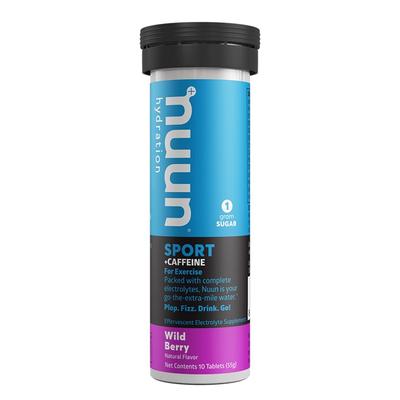 Nuun Sport + Caffeine WILD_BERRY