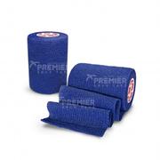 Pro Shin Guard Wrap: Blue