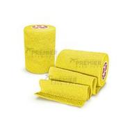 Pro Shin Guard Wrap: YELLOW
