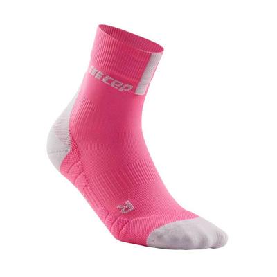 Women's CEP Short Socks 3.0 ROSE/LIGHT_GREY