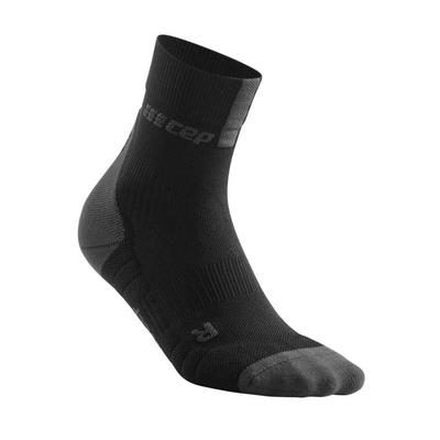 Men's CEP Short Socks 3.0 BLACK/DARK_GREY