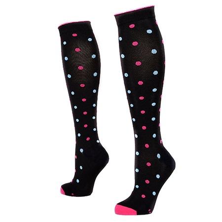  Lily Trotters Dots- A- Plenty Compression Socks