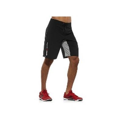 reebok men's crossfit coach shorts black