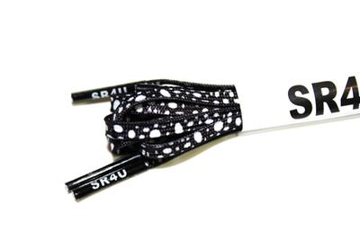 SR4U Premium Soccer Laces BLACK