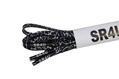 SR4U Premium Soccer Laces WHITE_CRACKLE