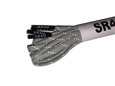 SR4U Reflective Soccer Laces GREY