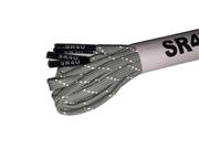 SR4U Reflective Soccer Laces: GREY