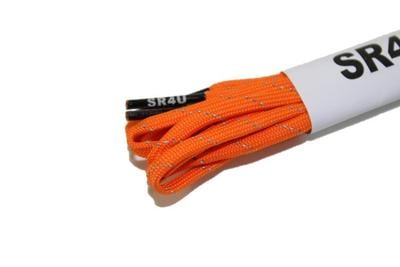 SR4U Reflective Soccer Laces ORANGE