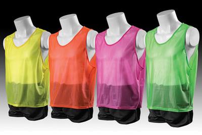 KwikGoal Deluxe Scrimmage Vest Youth Hi-Vis