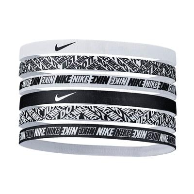 Nike Printed Headbands 6pk WHITEWHITEWHITE