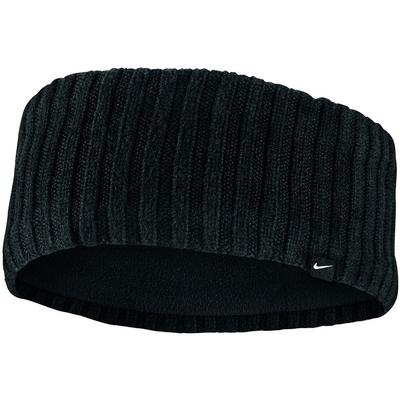 Nike Knit Wide Headband BLACK/BLACK/SILVER