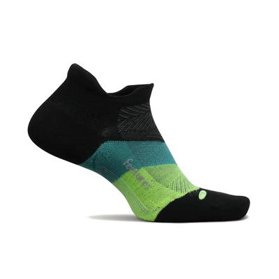 Feetures! Elite Max Cushion No Show Tab Sock BUST_OUT_BLACK