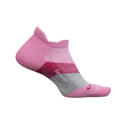 Feetures! Elite Max Cushion No Show Tab Sock PUSH_THRU_PINK