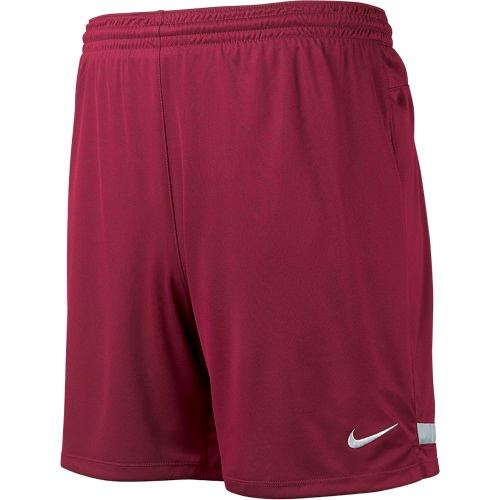 red nike football shorts