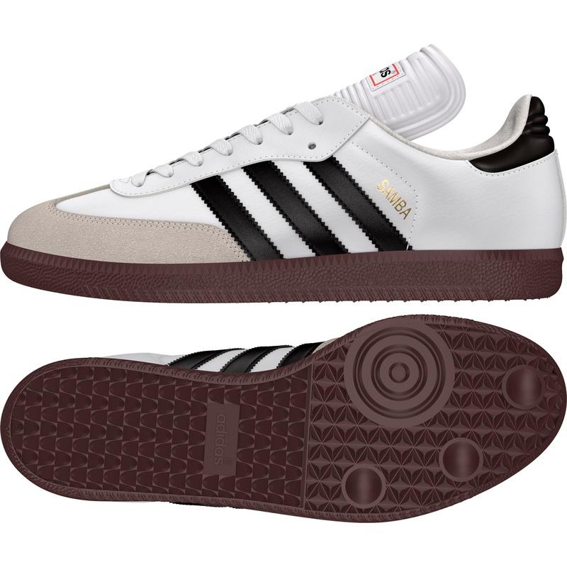 Adidas Samba Classic Soccer Shoes White-Black - 11.5