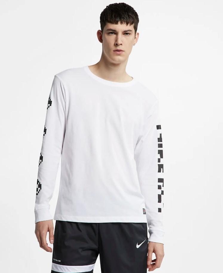 nike fc long sleeve crew