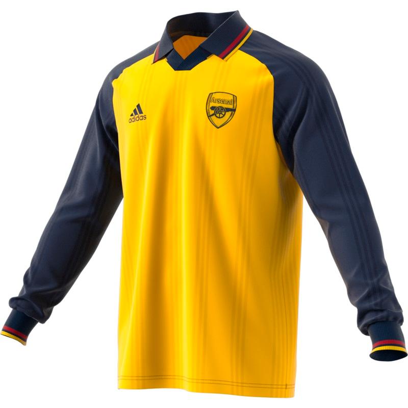 arsenal yellow jersey long sleeve