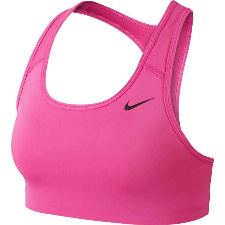 nike swoosh bra pink