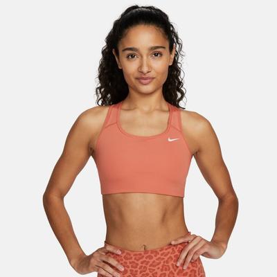 Women's Nike Swoosh Sports Bra MADDER_ROOT/WHITE