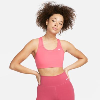 Women's Nike Swoosh Sports Bra SEA_CORAL/WHITE