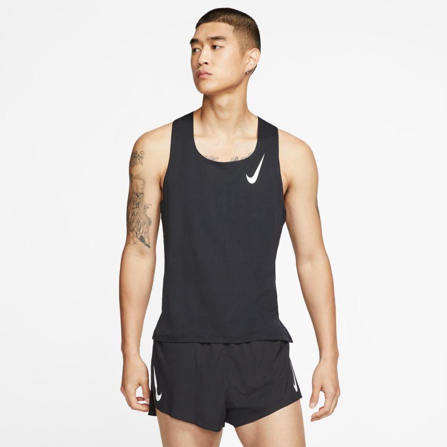 nike running singlets mens