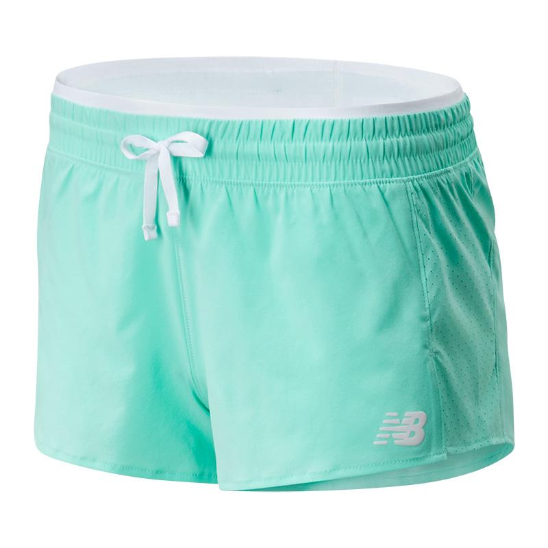 new balance split running shorts