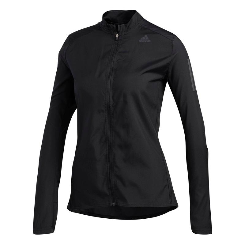 womens running jacket black
