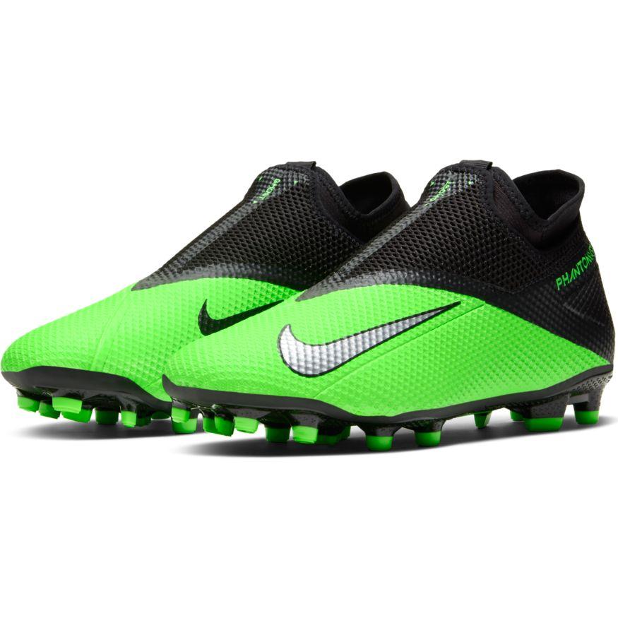 nike phantom vision black and green