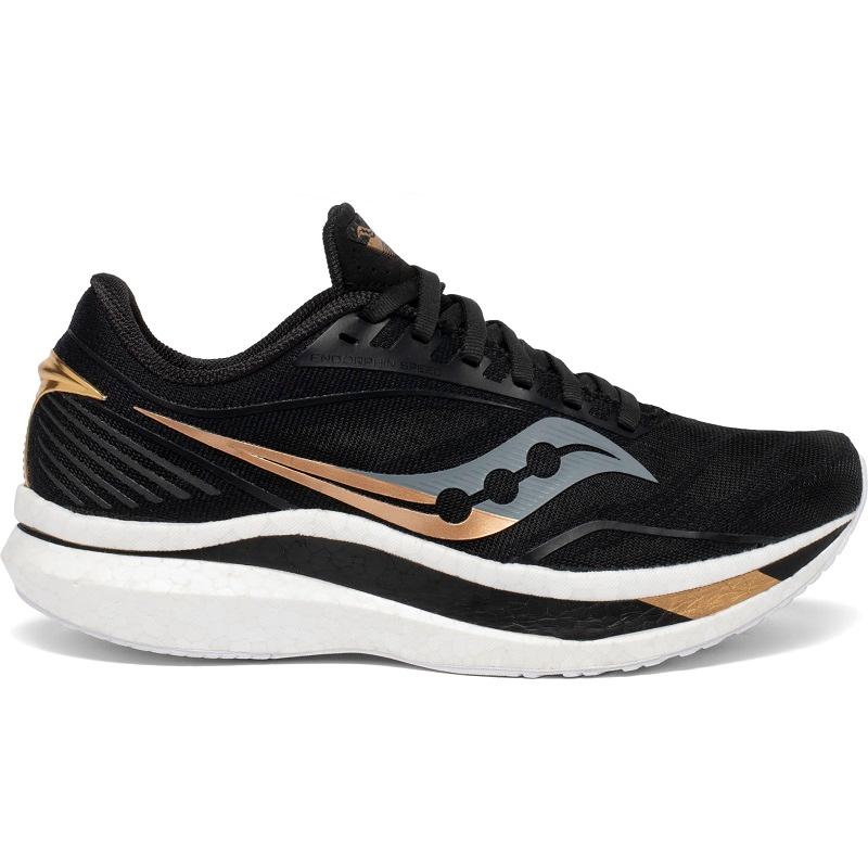 womens black saucony shoes