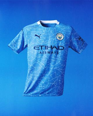 Puma Manchester City Home Jersey 20/21 Youth