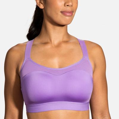 Women's Brooks Dare Racerback Running Bra HELIOTROPE