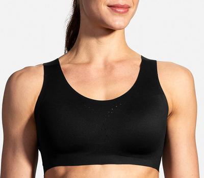 Women's Brooks Dare Crossback Running Bra BLACK