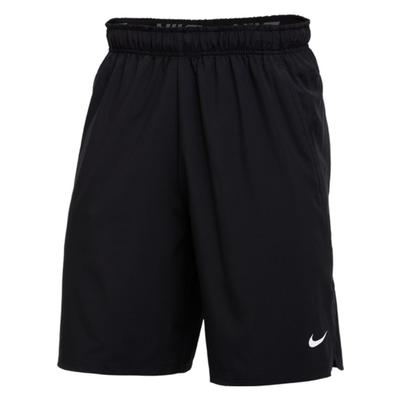 Men's Nike Flex Woven Training Shorts BLACK/WHITE