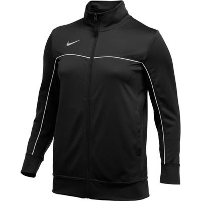 Women's Nike Dri-FIT Full-Zip Jacket BLACK/WHITE