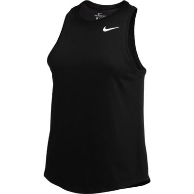 Women's Nike Dri-FIT High Neck Tank BLACK