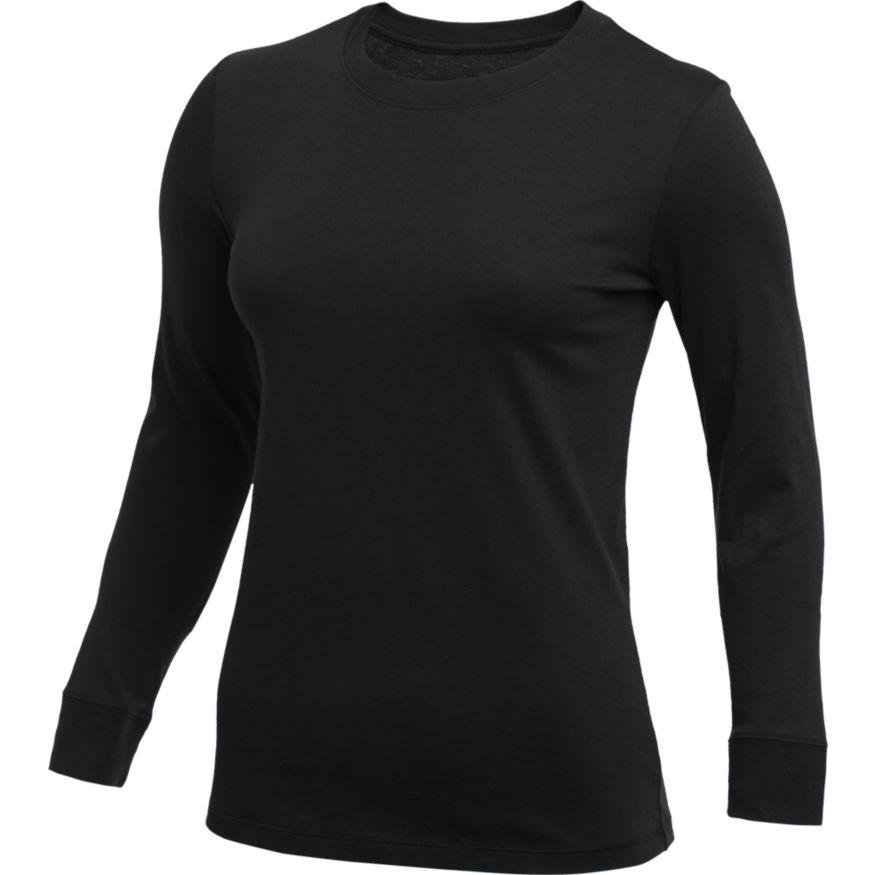  Women's Nike Core Cotton Long- Sleeve T- Shirt