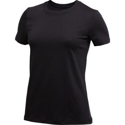 Women's Nike Core Cotton Short-Sleeve Crew BLACK