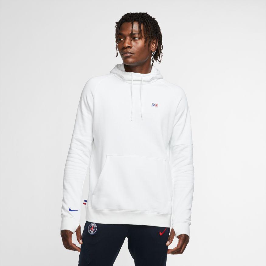  Nike Paris Saint- Germain Men's Fleece Pullover Soccer Hoodie