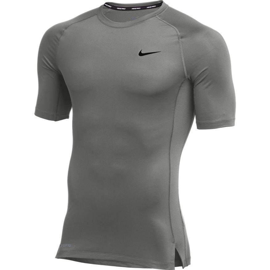 nike pro short sleeve compression top