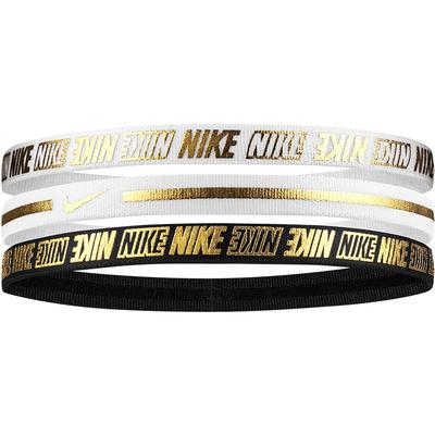 Women's Nike Metallic Headbands 2.0 3-pack
