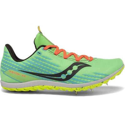 Men's Saucony Havok XC 3 GREEN_MUTANT