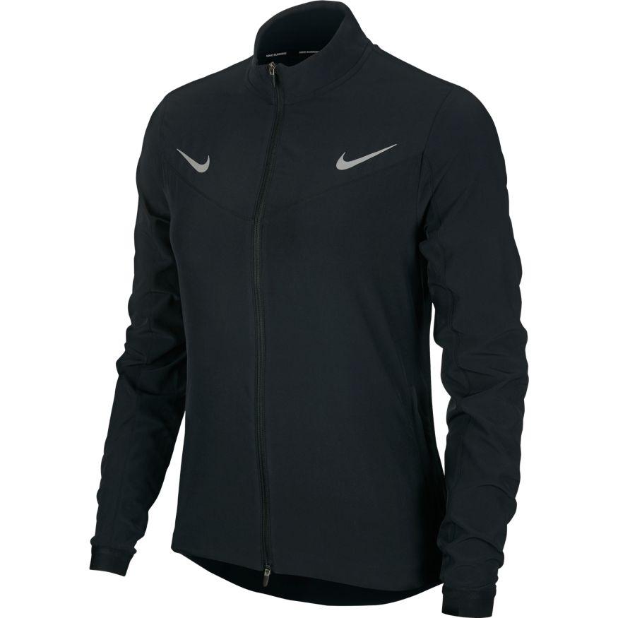 nike women's running jacket white