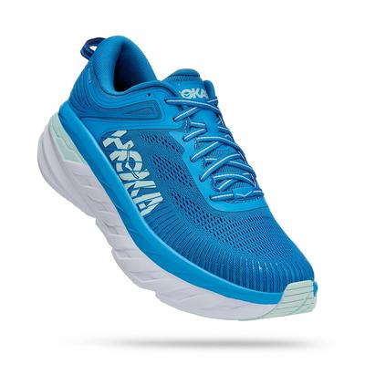Men's Hoka One One Bondi 7 IBIZA_BLUE/BLUE_GLAS