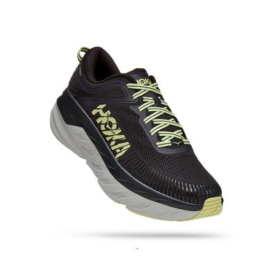 Men's Hoka One One Bondi 7 (Wide) BLUE_GRAPHITE/BTRFLY