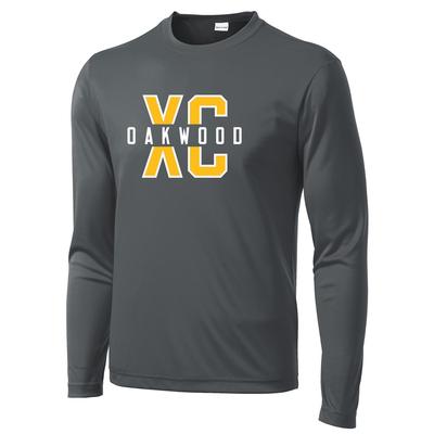 Men's Oakwood Competitor Long-Sleeve Tech Tee IRON_GREY