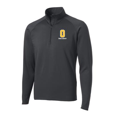 Men's Oakwood Sport-Wick Half-Zip CHARCOAL_GREY