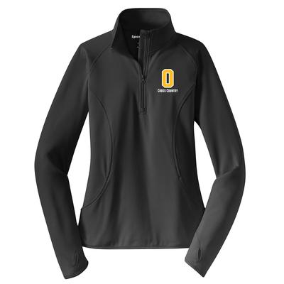 Women's Oakwood XC Sport-Wick Half-Zip CHARCOAL_GREY