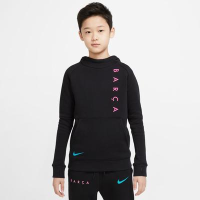 Nike FC Barcelona Pullover Hoodie Youth
