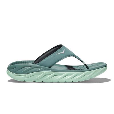 Women's Hoka One One Ora Recovery Flip TRELLIS/MIST_GREEN