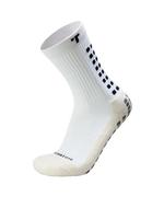 Trusox 3.0 Mid-Calf Cushion: White/Black